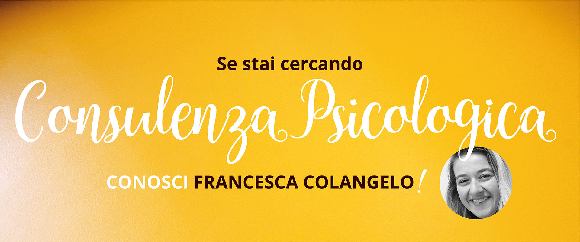 Spazio per me, Francesca Colangelo, Consulenza Psicologica.